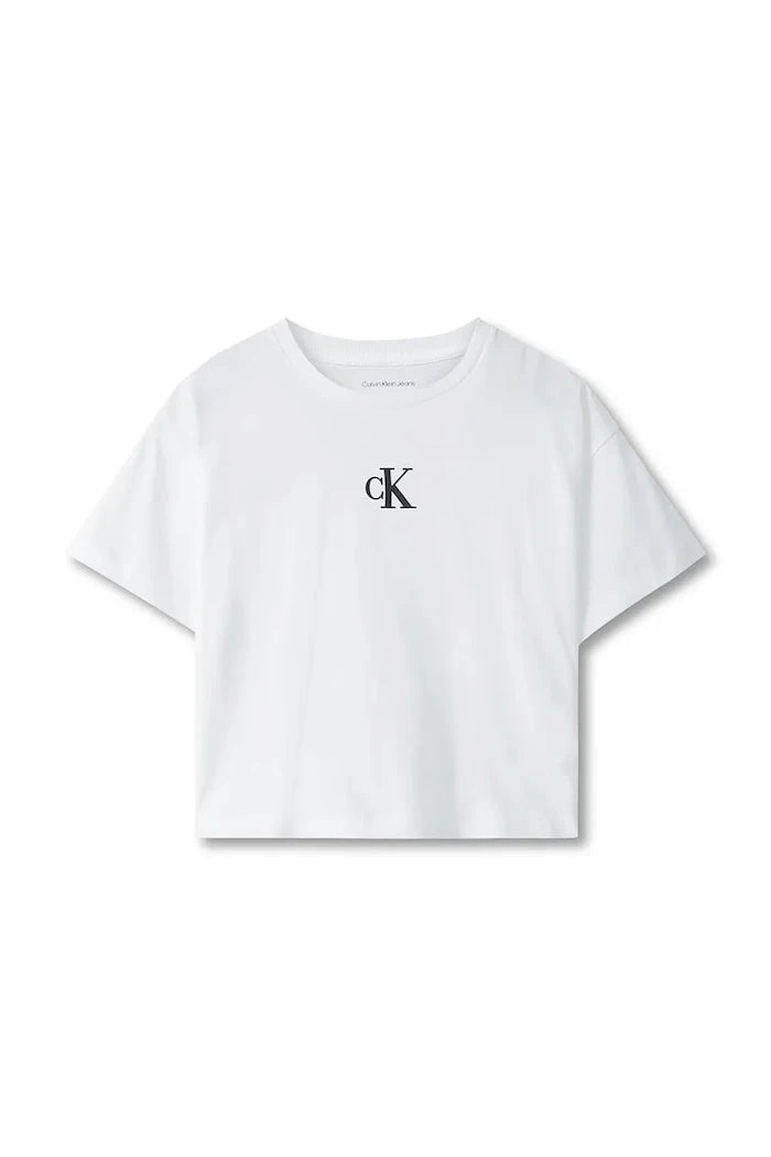 Calvin Klein Jeans çocuklar için basic pamuklu tişört
