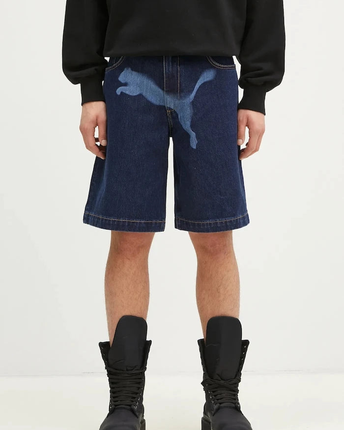 Puma PUMA X A$AP ROCKY Pamuk Denim Şort