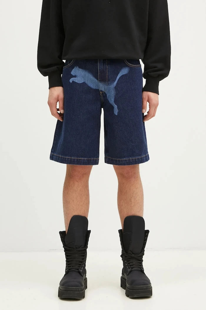 Puma PUMA X A$AP ROCKY Pamuk Denim Şort