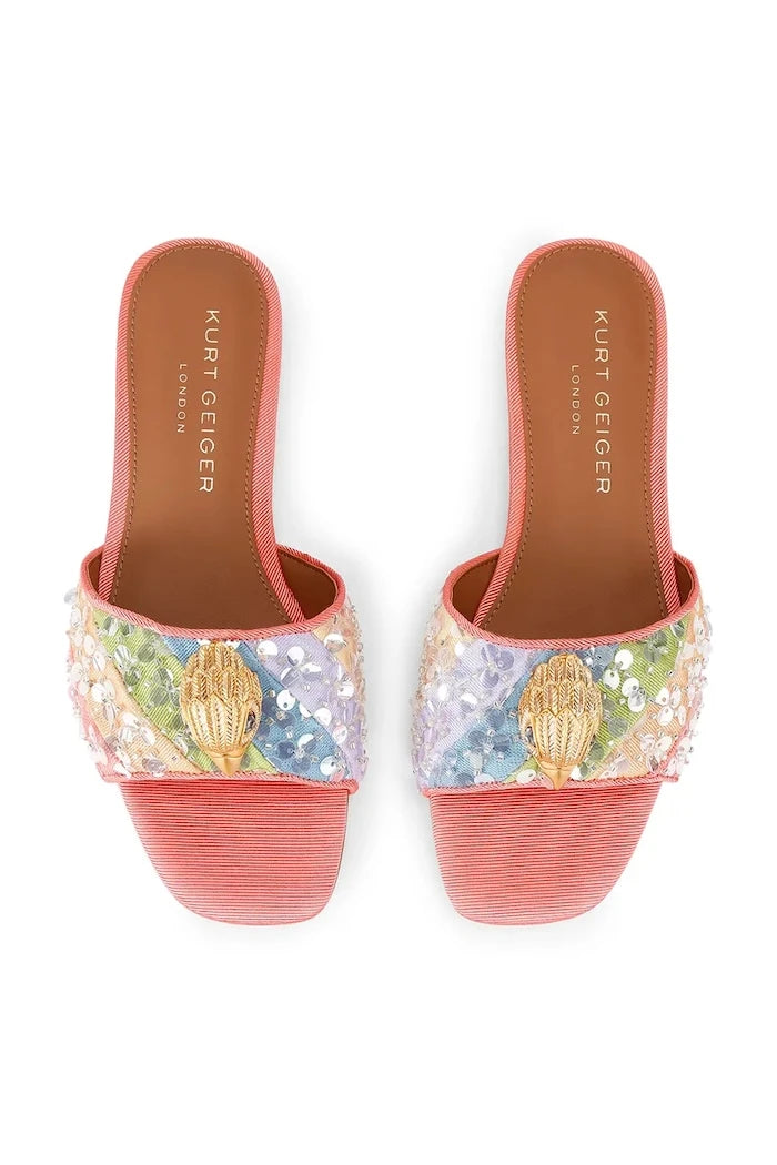 Чехли Kurt Geiger London Kensington Flat Sandal