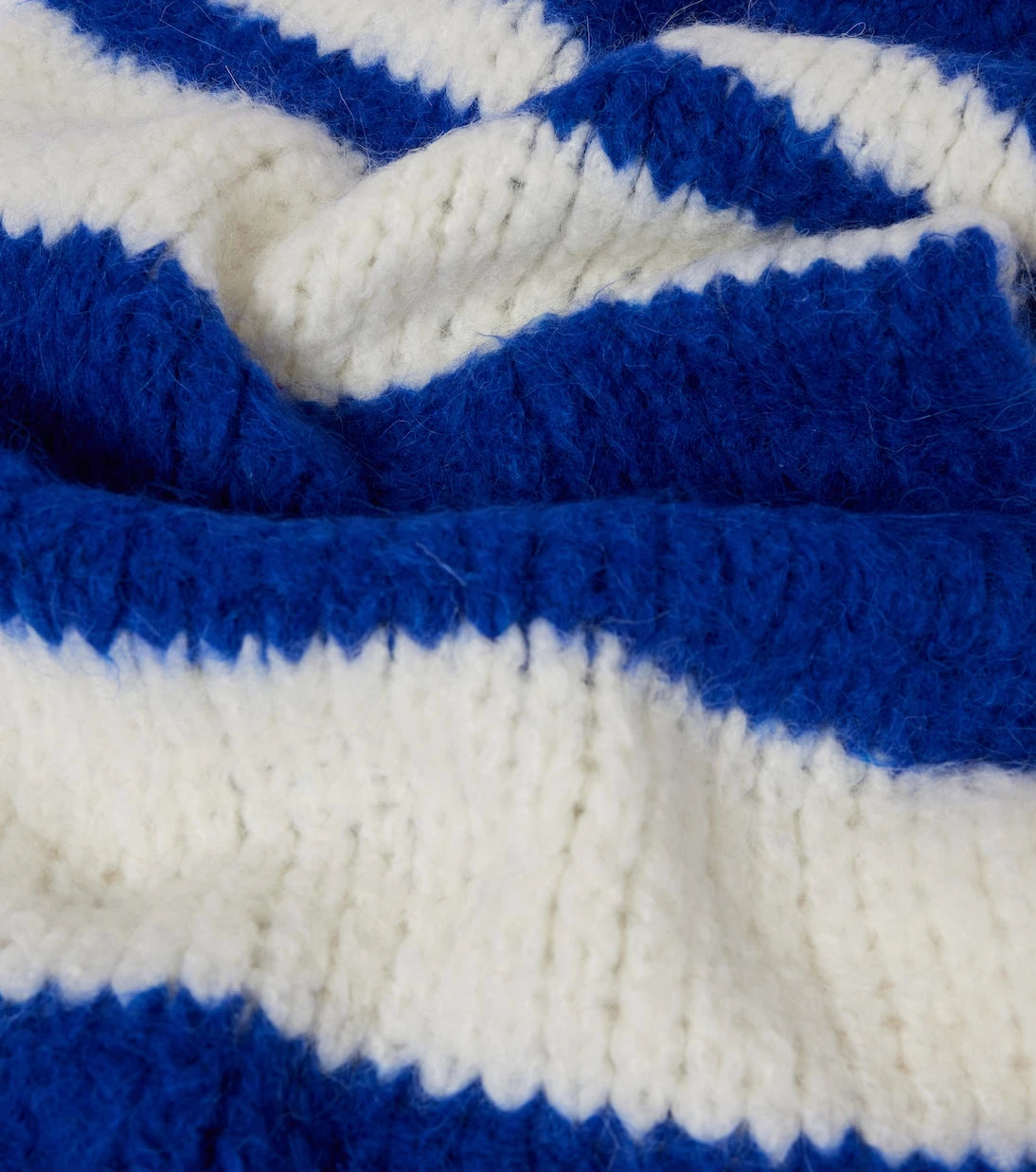JW Anderson - Striped alpaca-blend scarf