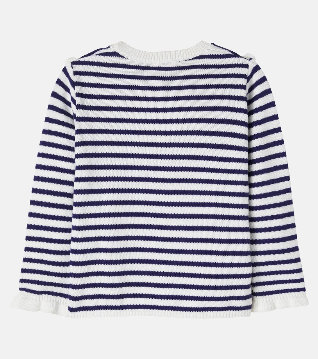 La Coqueta - Candela striped cotton sweater