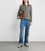 Polo Ralph Lauren Multi Wool-Blend Herringbone Suede-Trim Jacket
