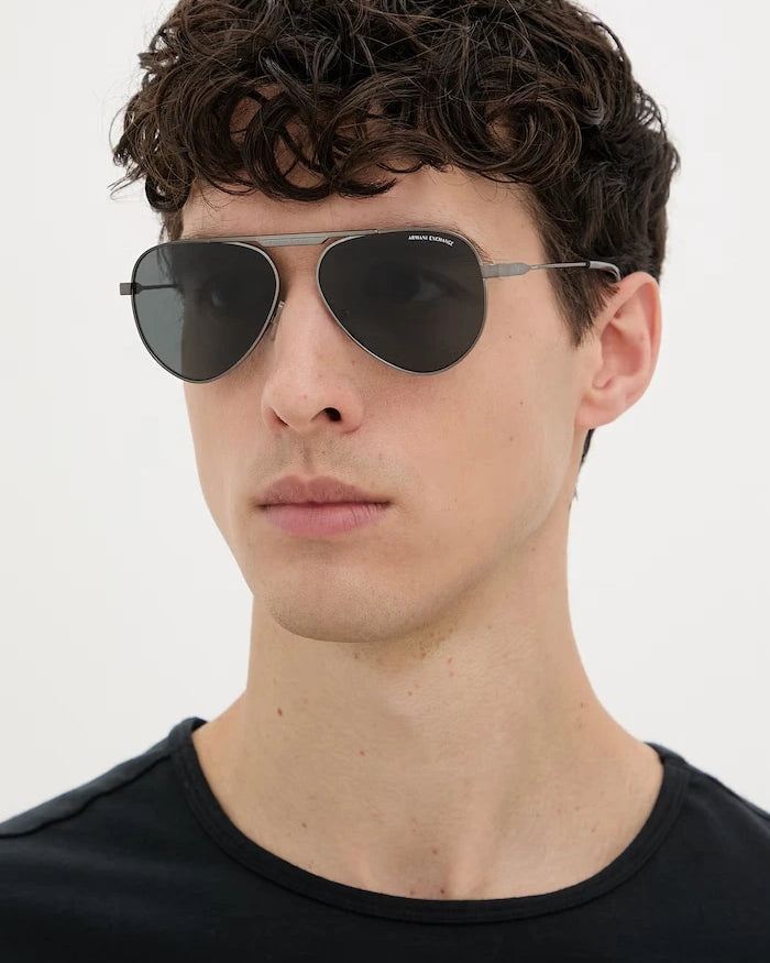 Armani Exchange aviator güneş gözlüğü