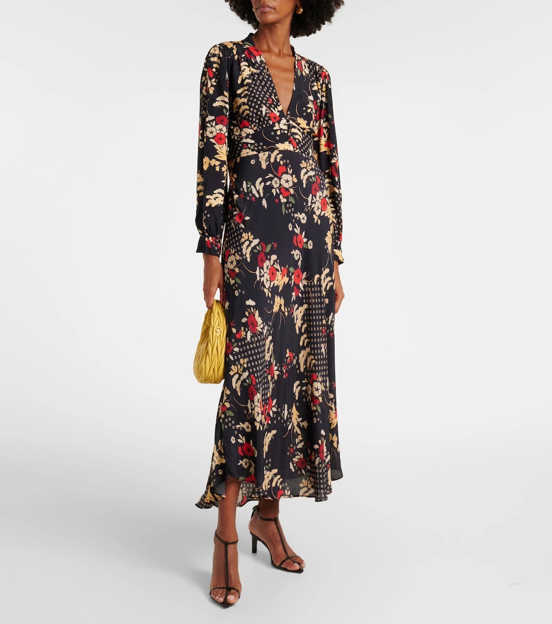 Rixo - Trula floral maxi dress