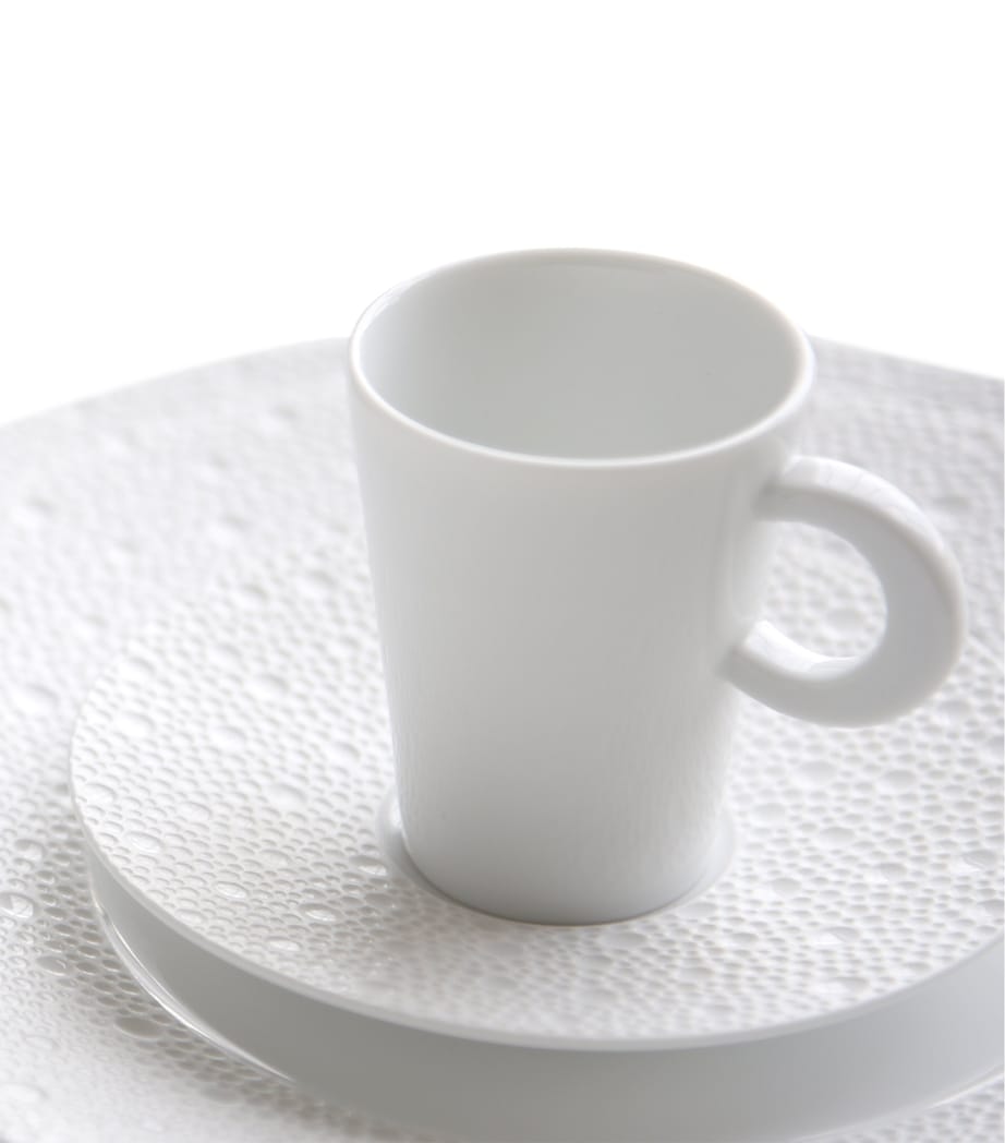 Bernardaud Ecume Coffee Cup and Saucer