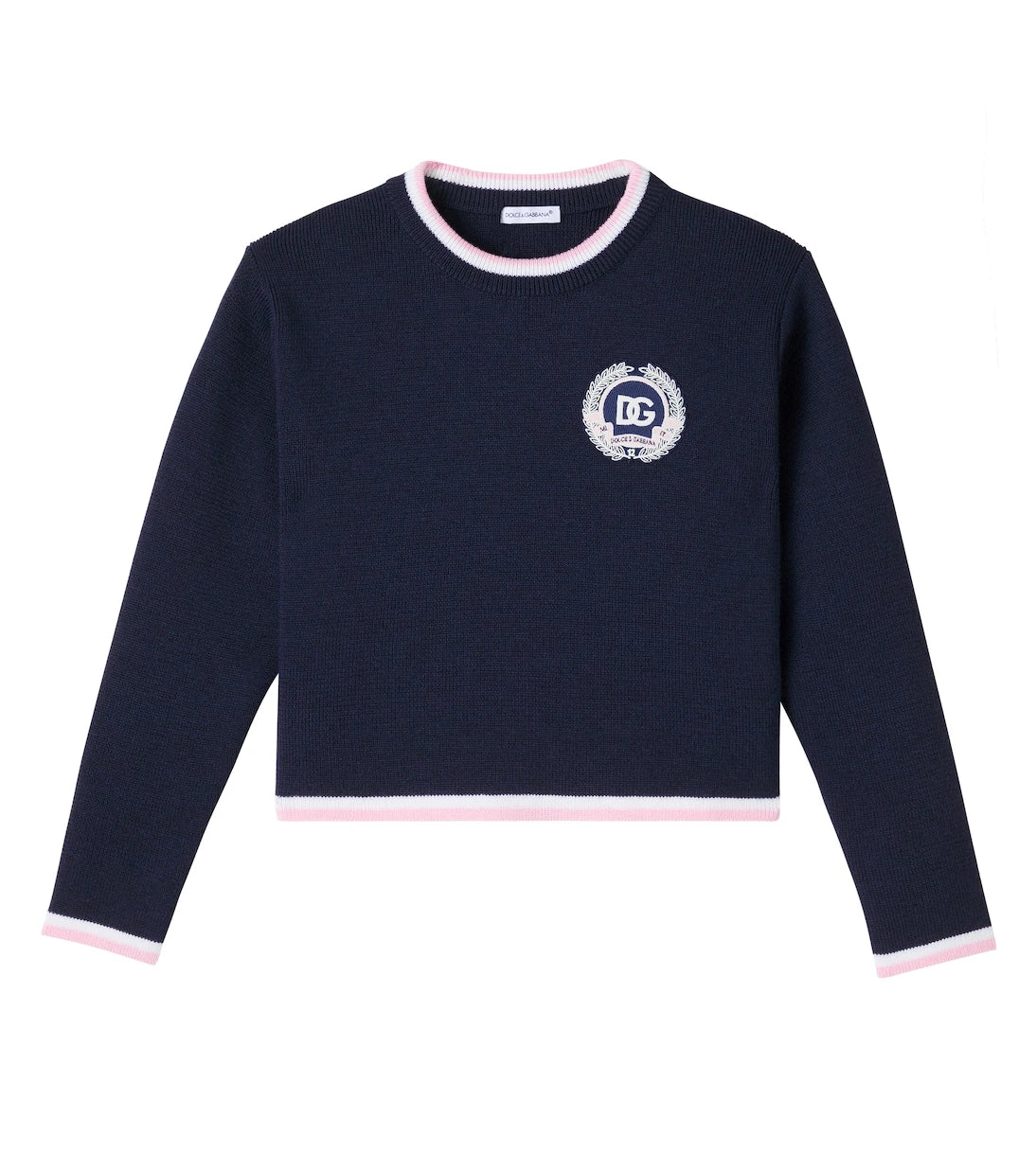 Dolce&Gabbana Kids - كنزة صوف فيرجن من D&G