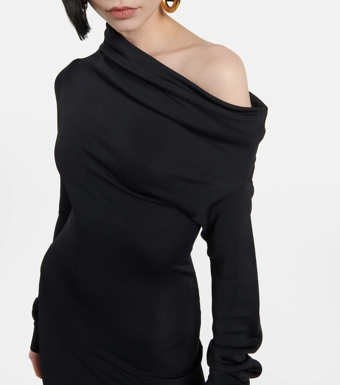Ferragamo - One-shoulder jersey gown