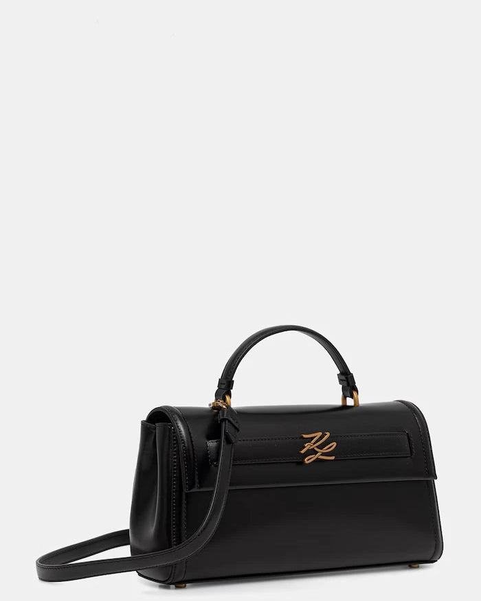 Karl Lagerfeld чанта дамска от кожа K/AUTOGRAPH