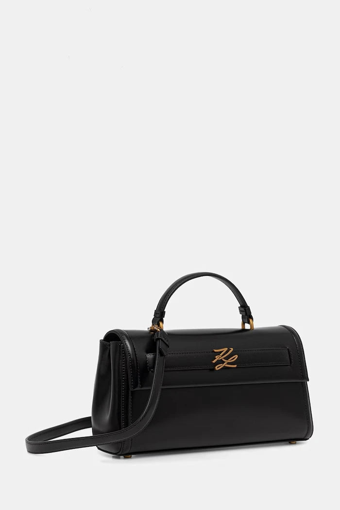 Karl Lagerfeld чанта дамска от кожа K/AUTOGRAPH