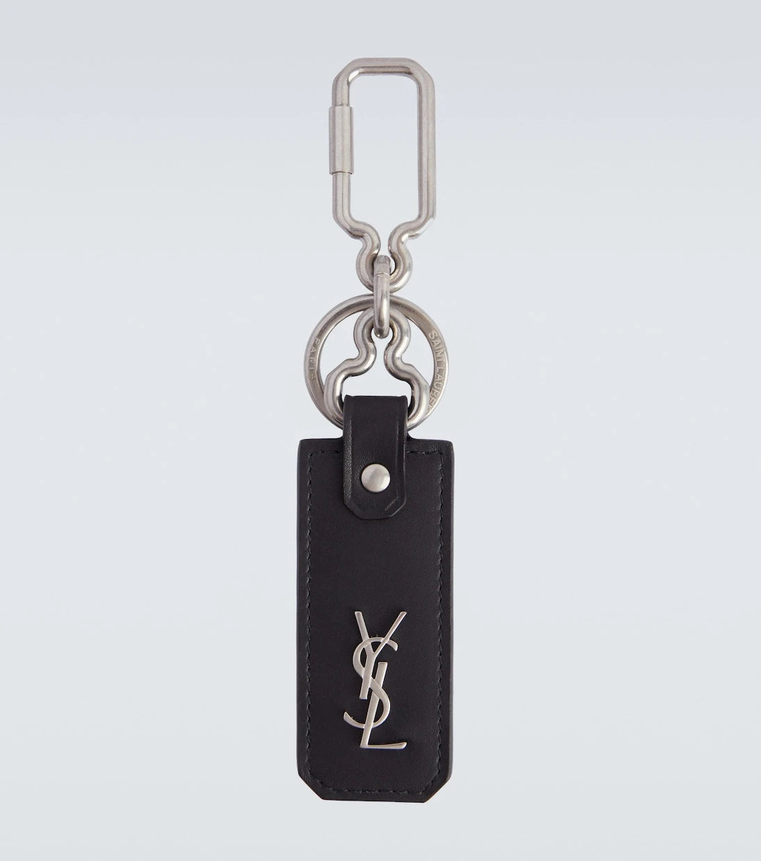 Saint Laurent - Cassandre Saint Laurent leather keychain