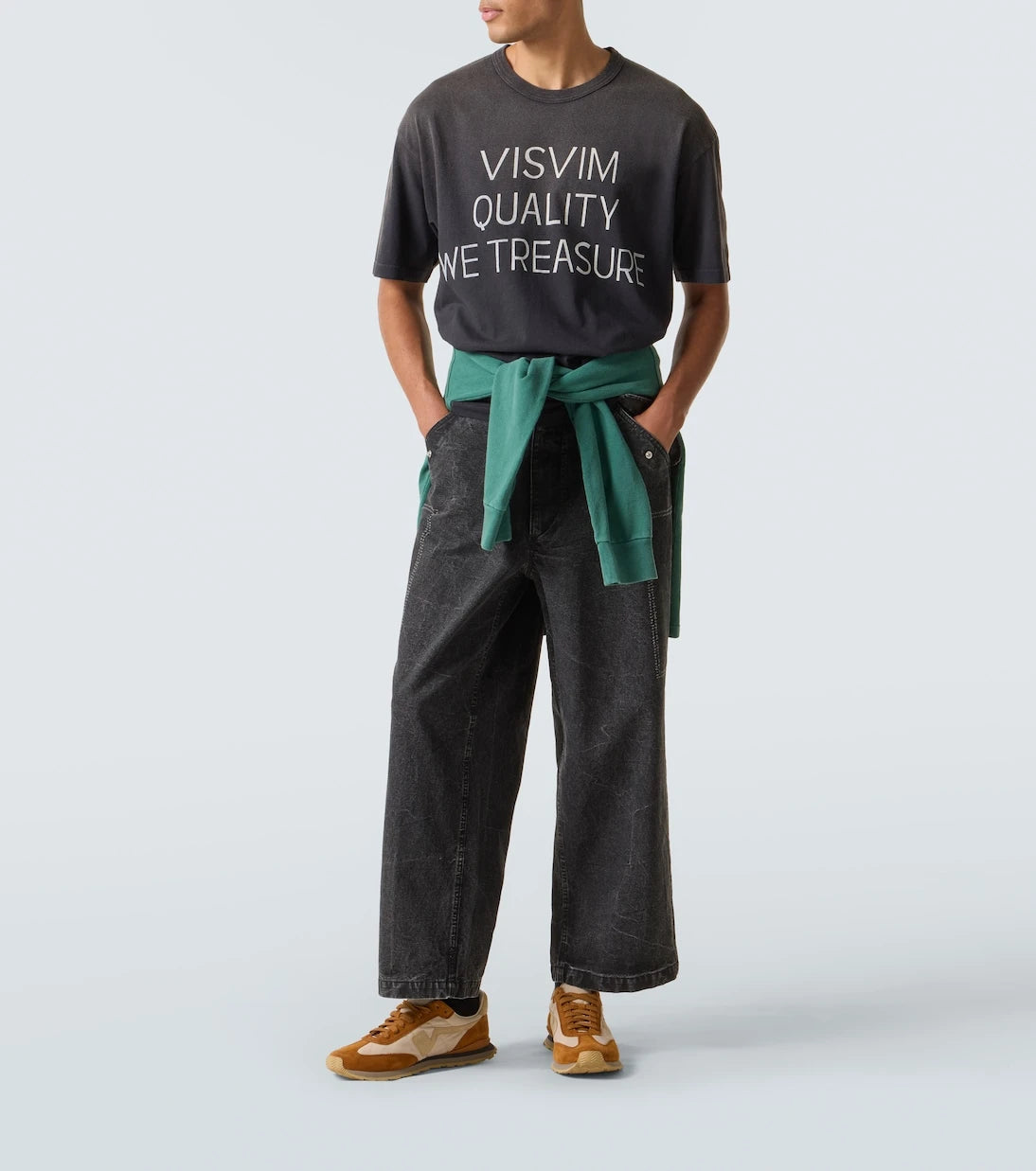 Visvim - Jumbo printed cotton-blend T-shirt