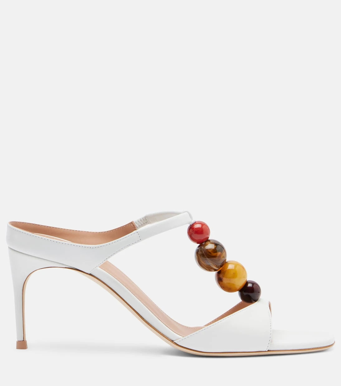 Malone Souliers - Lena embellished leather mules