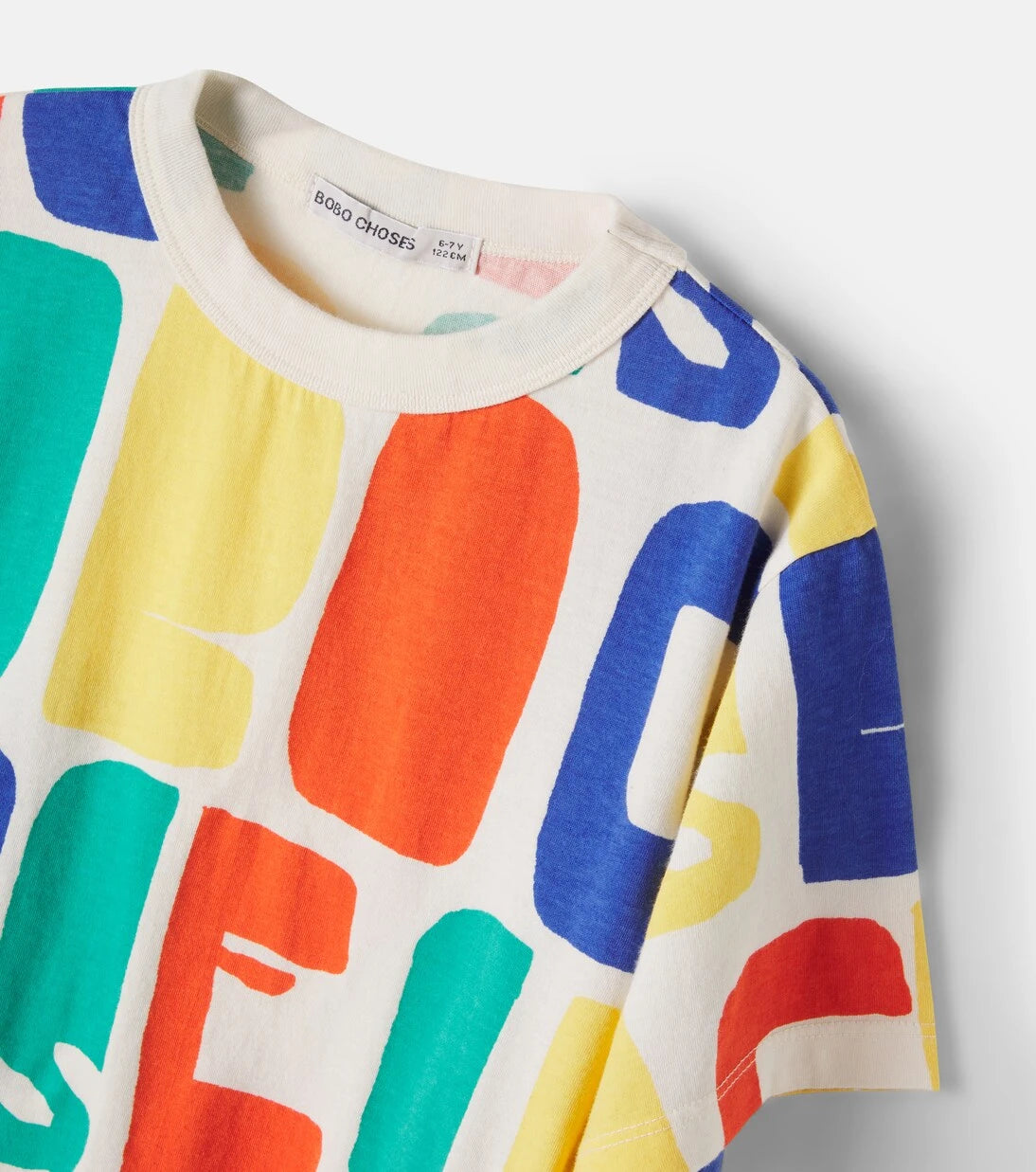 Bobo Choses - Logo colorblock cotton T-shirt