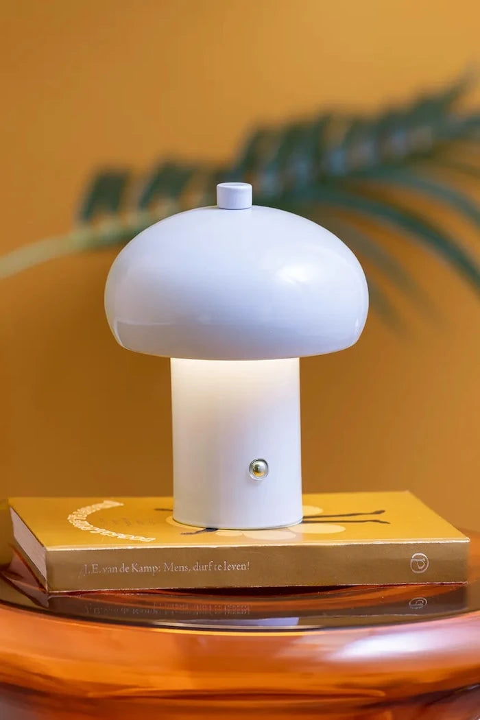 Kablosuz LED masa lambası Leitmotiv Retro Seta 12,5 x 15 cm