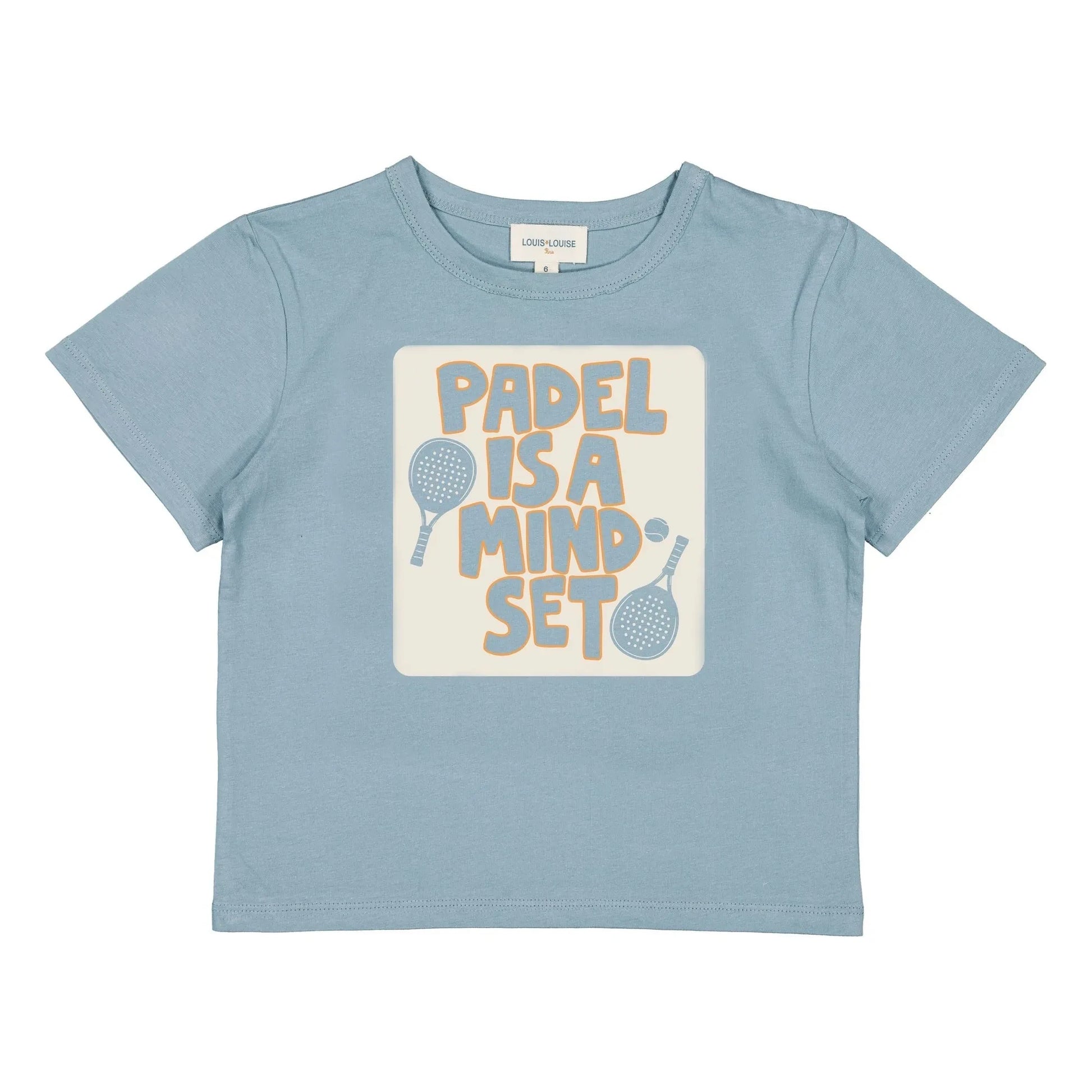 Louis Louise - Tom Padel T-shirt | Pale blue