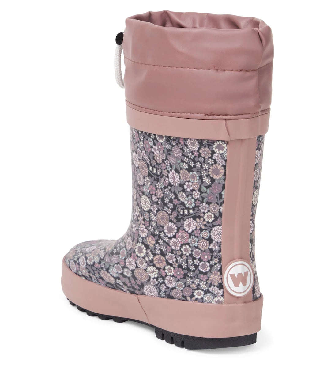 Wheat - Floral rain boots