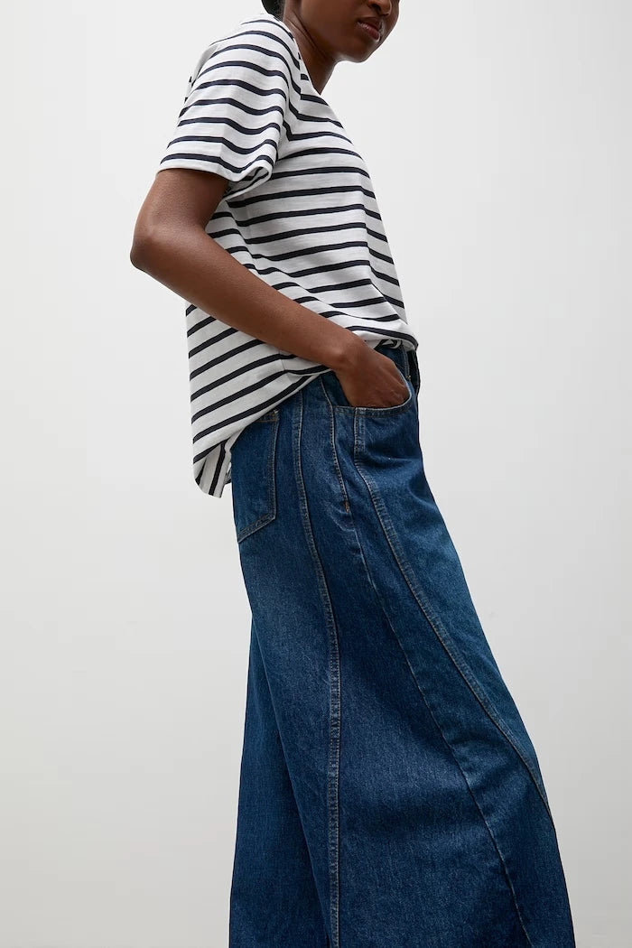 Answear.LAB wide leg kadın jean