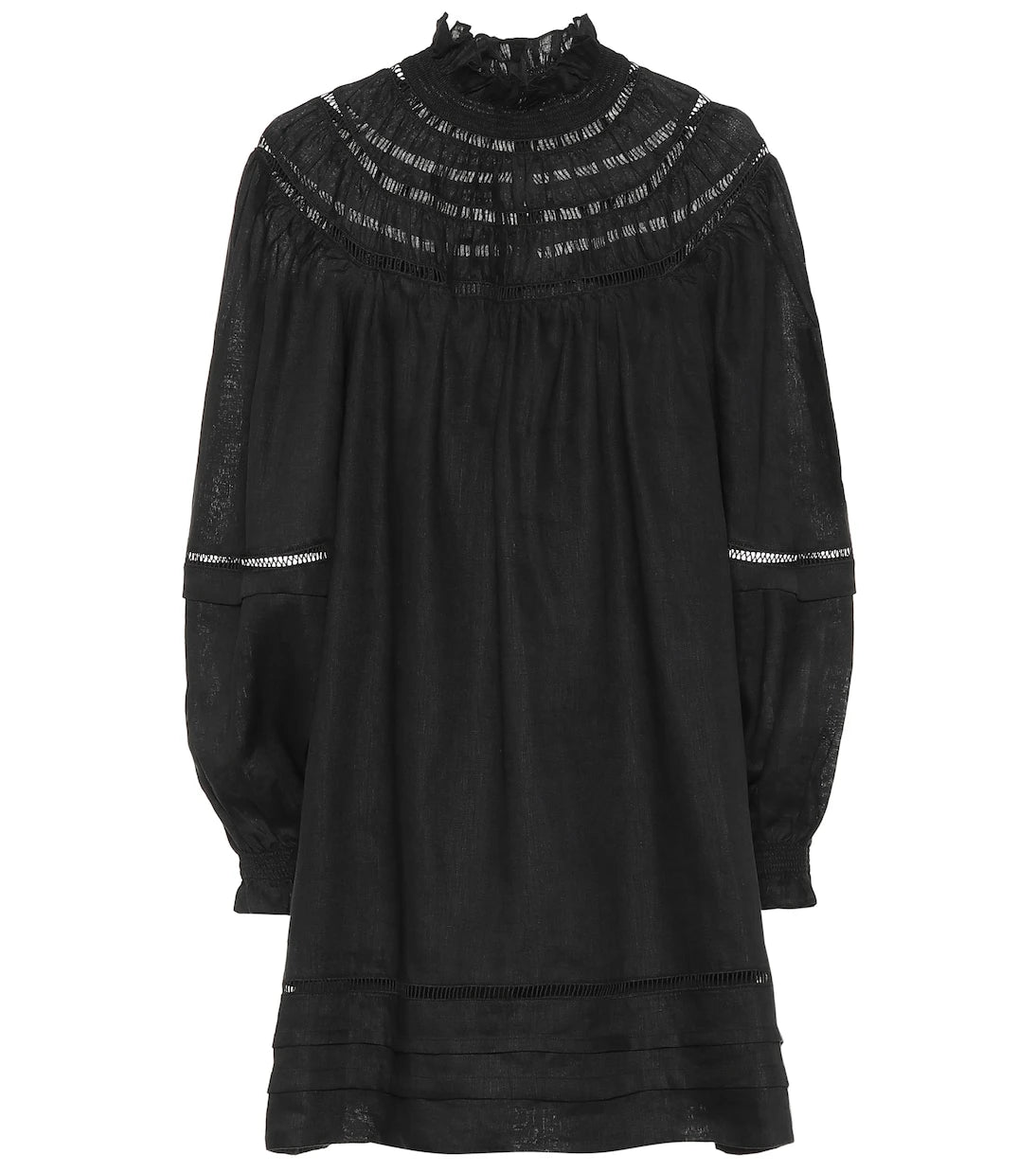 Marant Etoile - فستان قصير من الكتان بتصميم Adenia
