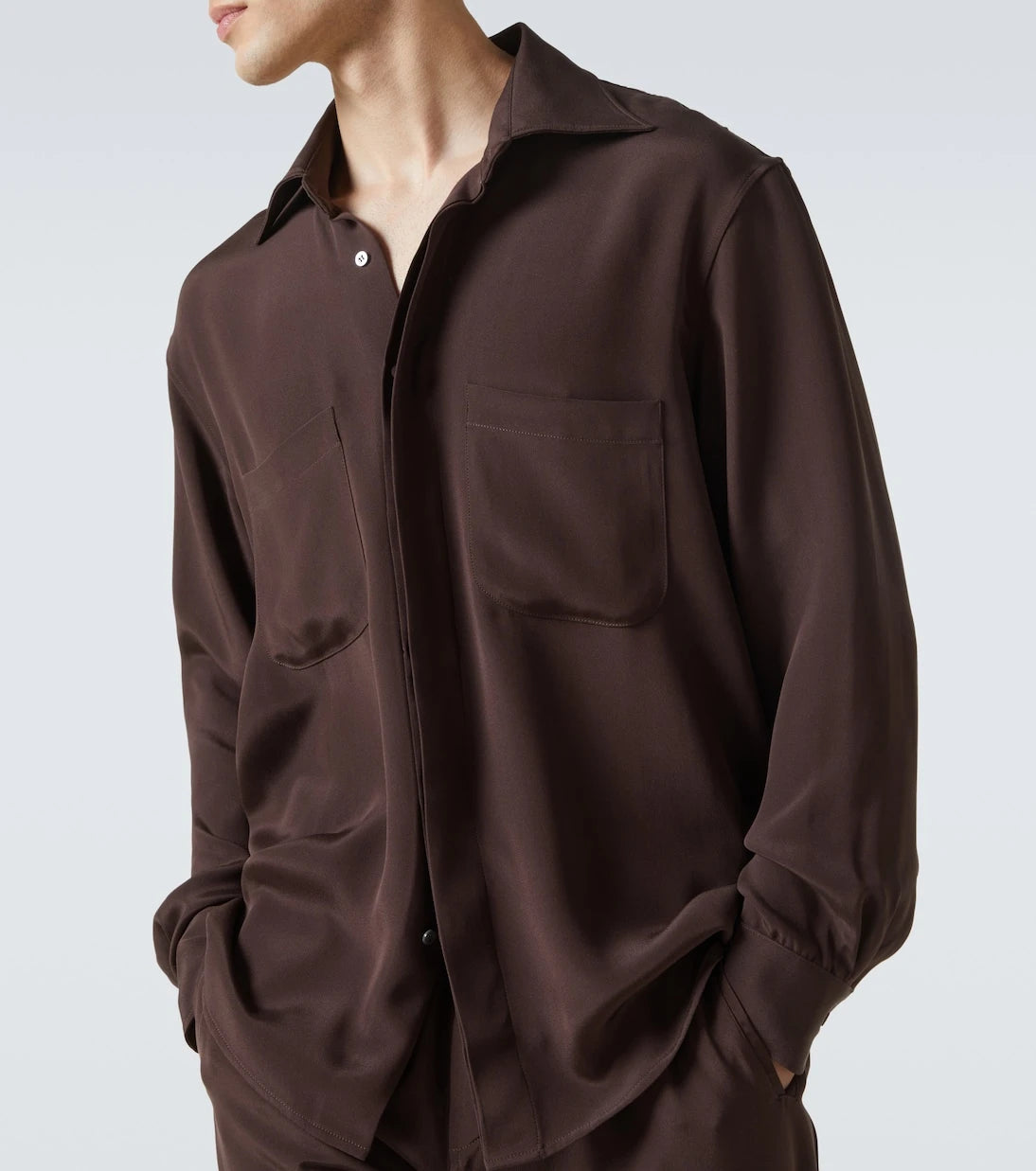 Saman Amel - Silk shirt