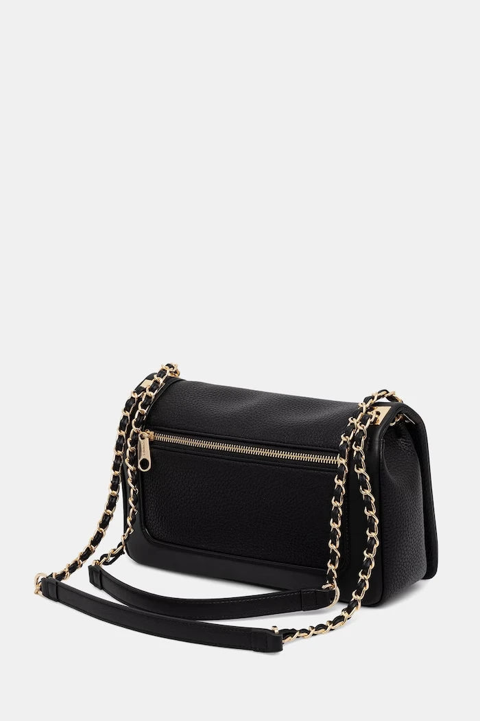 Twinset kadın crossbody çanta, suni deri