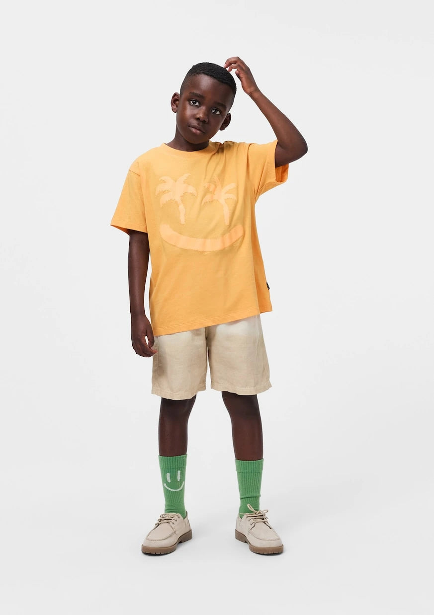 Molo - Amal ombré linen and cotton shorts