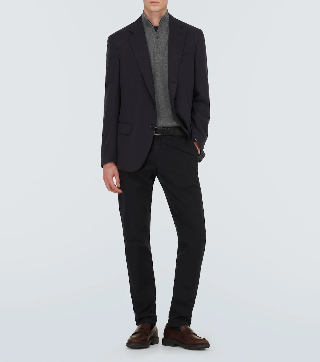 Loro Piana - Cashmere half-zip sweater