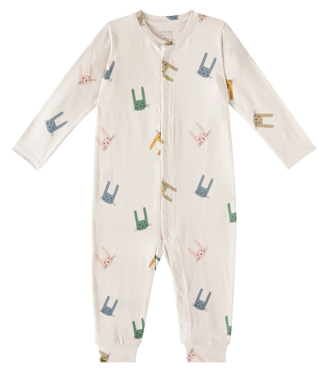 Liewood - Baby Birk printed cotton-blend onesie
