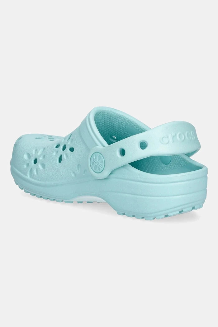 Crocs CLASSIC FLORAL CUT OUT CLOG KIDS