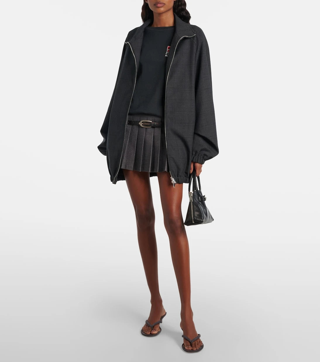 Gianvito Rossi - Calypso 35 suede thong sandals