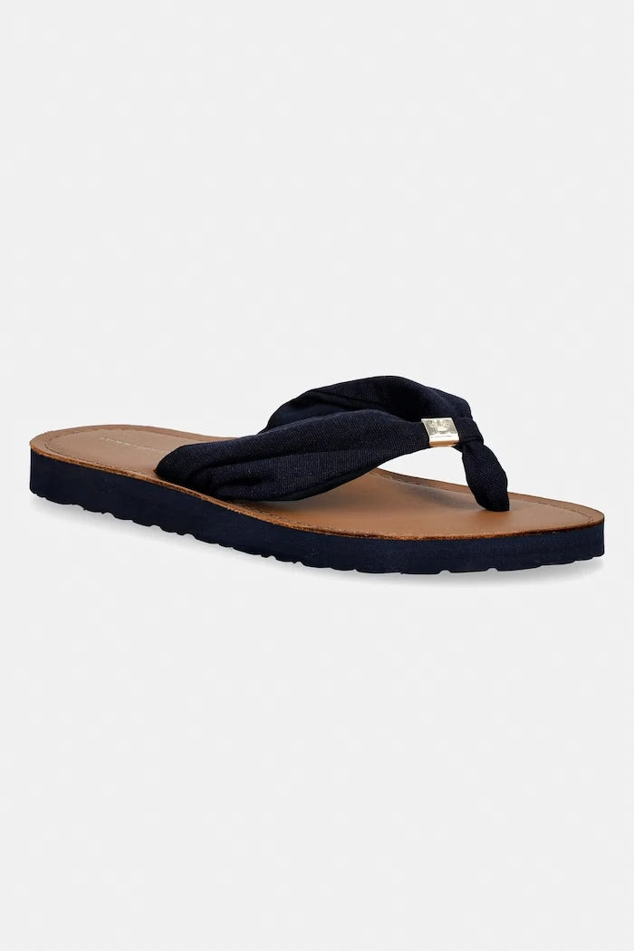 Tommy Hilfiger джапанки дамски TH LTR FOOTBED SUMMER SANDAL