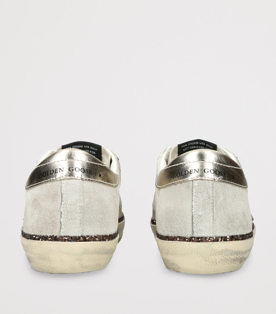 Grey Suede Super-Star Sneakers