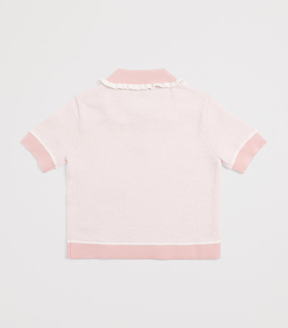 Emporio Armani Kids Knitted Polo Shirt (4-14 Years)