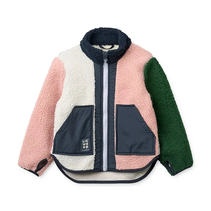 Liewood Çocuk Polar Fermuarlı Sweatshirt Noam Pile Jacket