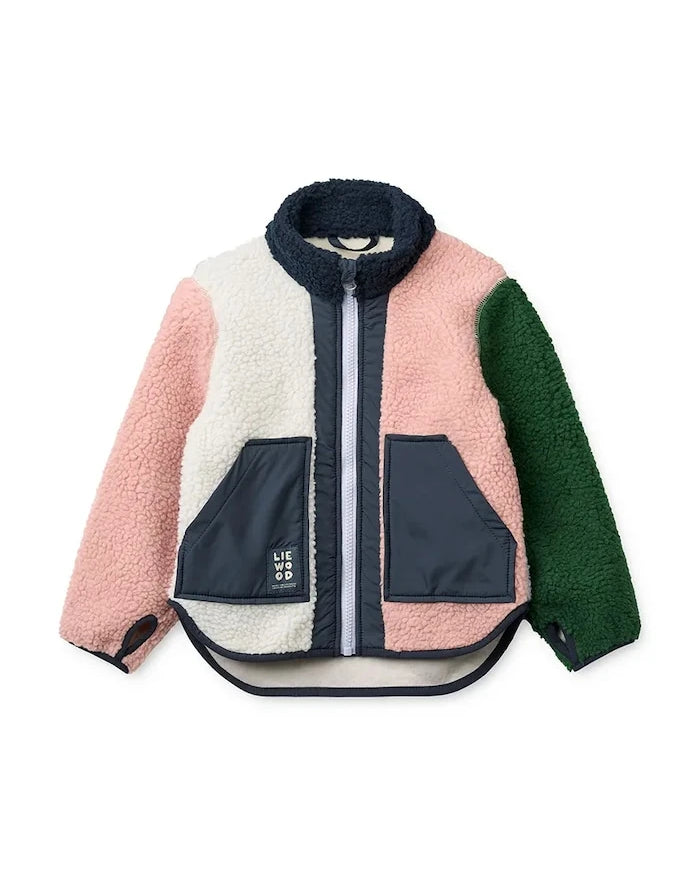 Liewood Çocuk Polar Fermuarlı Sweatshirt Noam Pile Jacket