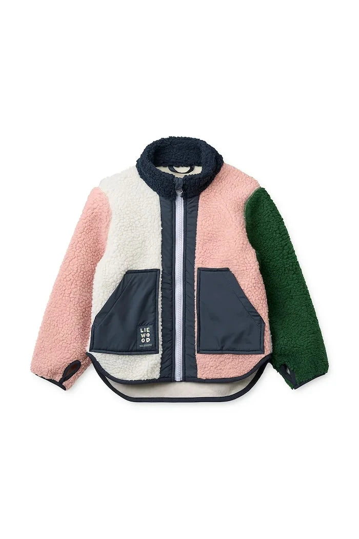 Liewood Çocuk Polar Fermuarlı Sweatshirt Noam Pile Jacket