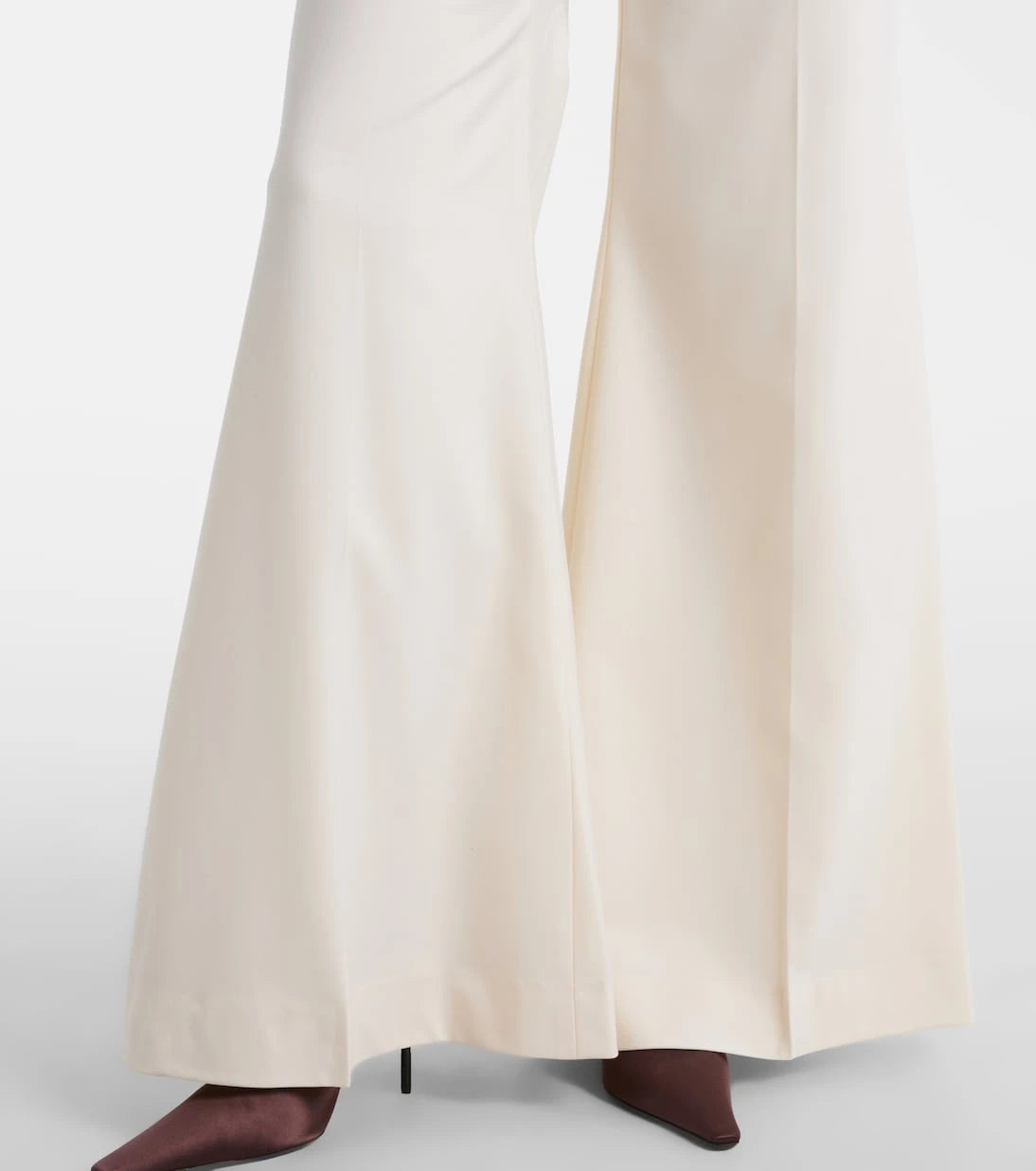 Nina Ricci - Saf yün ispanyol paça pantolon