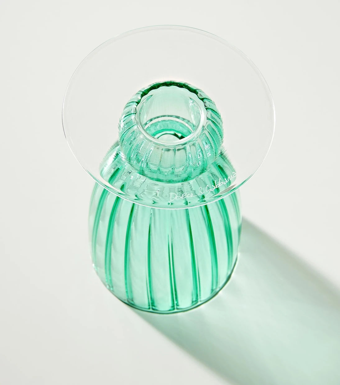 Dolce&Gabbana Casa - Small glass candleholder