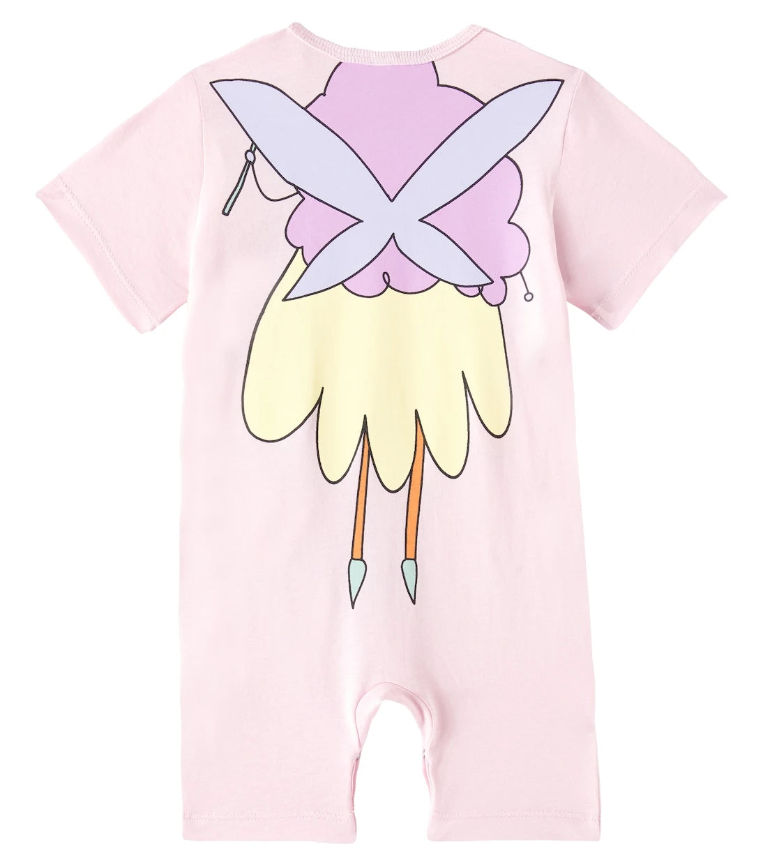Stella McCartney Kids - Baby printed cotton playsuit