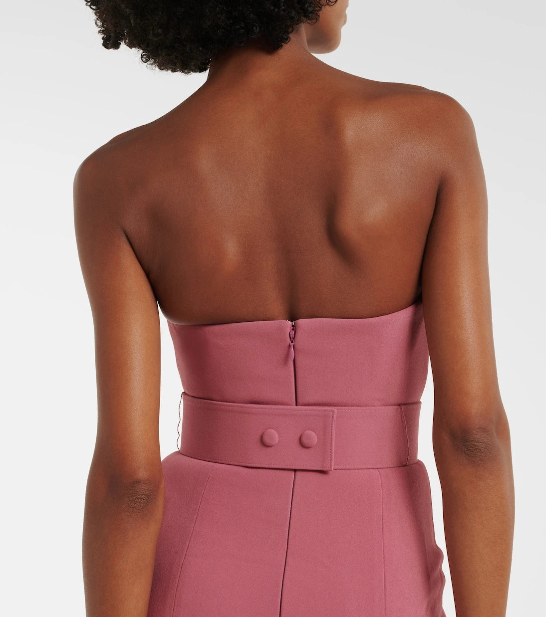 Solace London - Seraphina one-shoulder gown