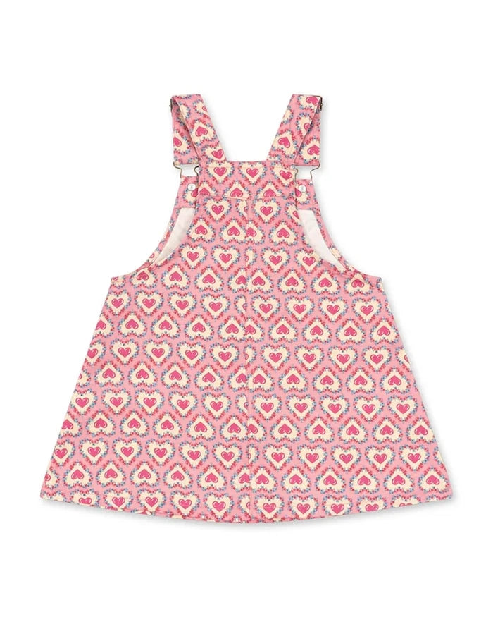 Konges Sløjd pamuk yazlık elbise FRANKIE OVERALL DRESS GOTS
