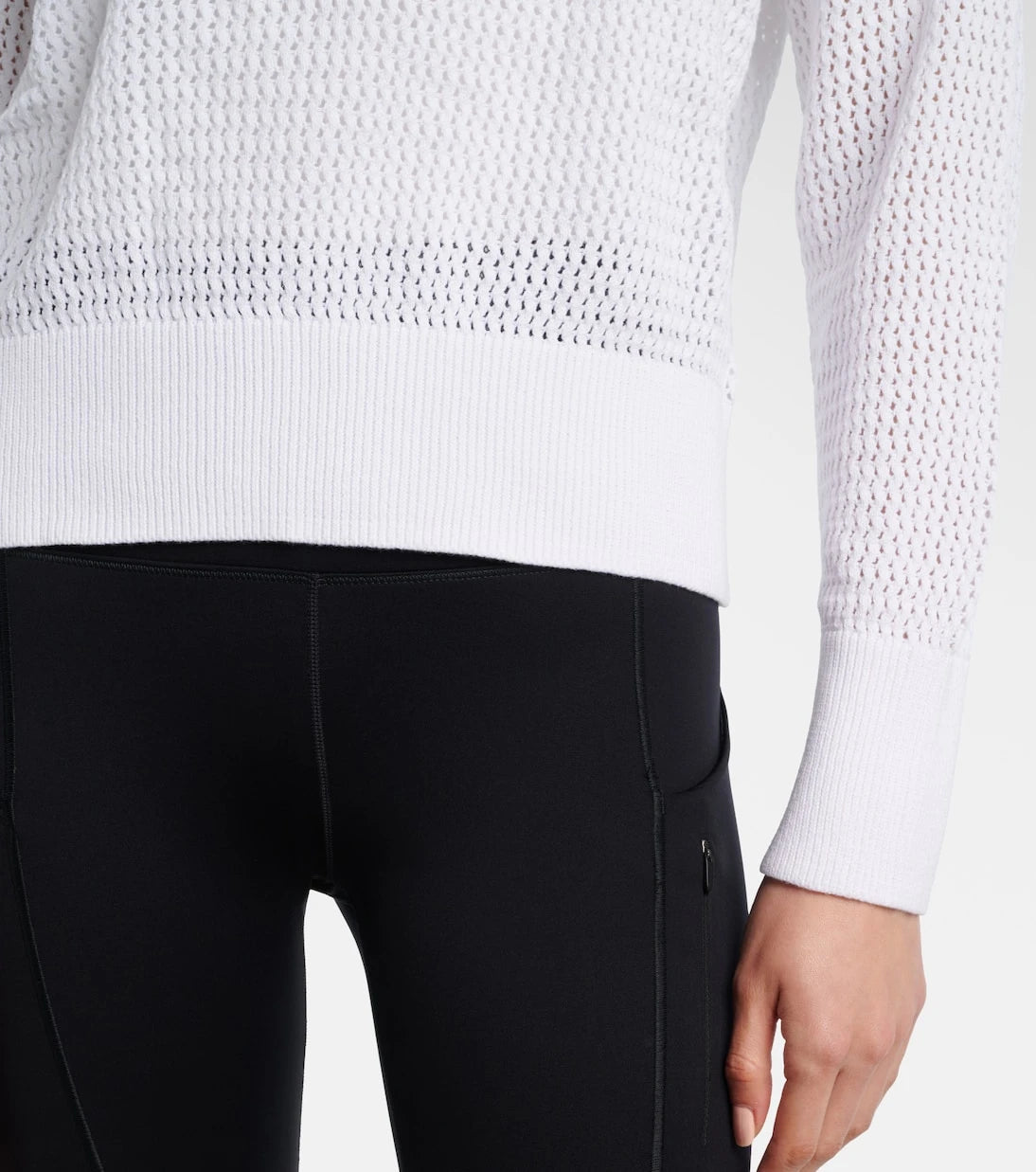 Varley - Aurora cotton half-zip sweater
