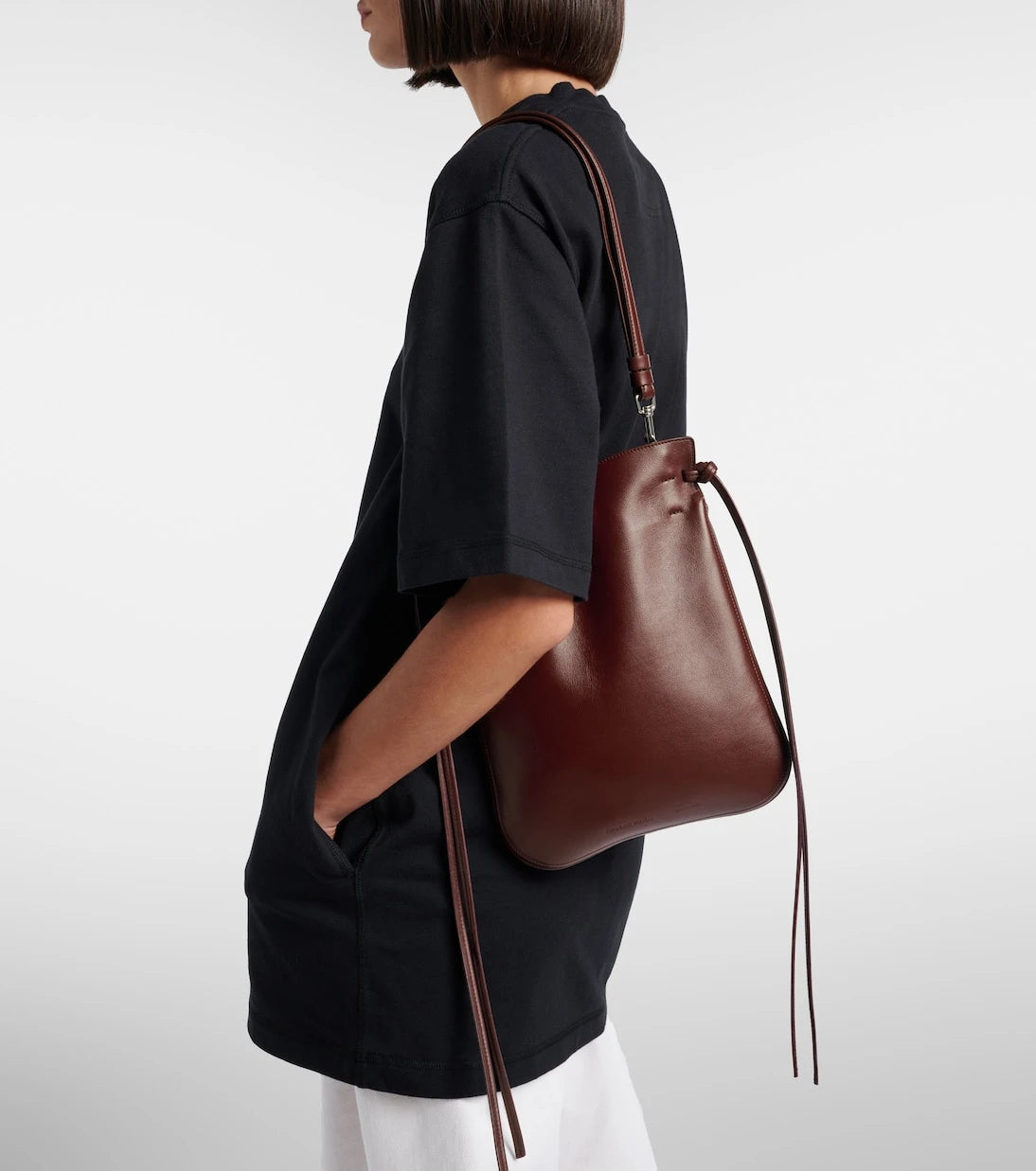 Phoebe Philo - Gig Pouch leather shoulder bag