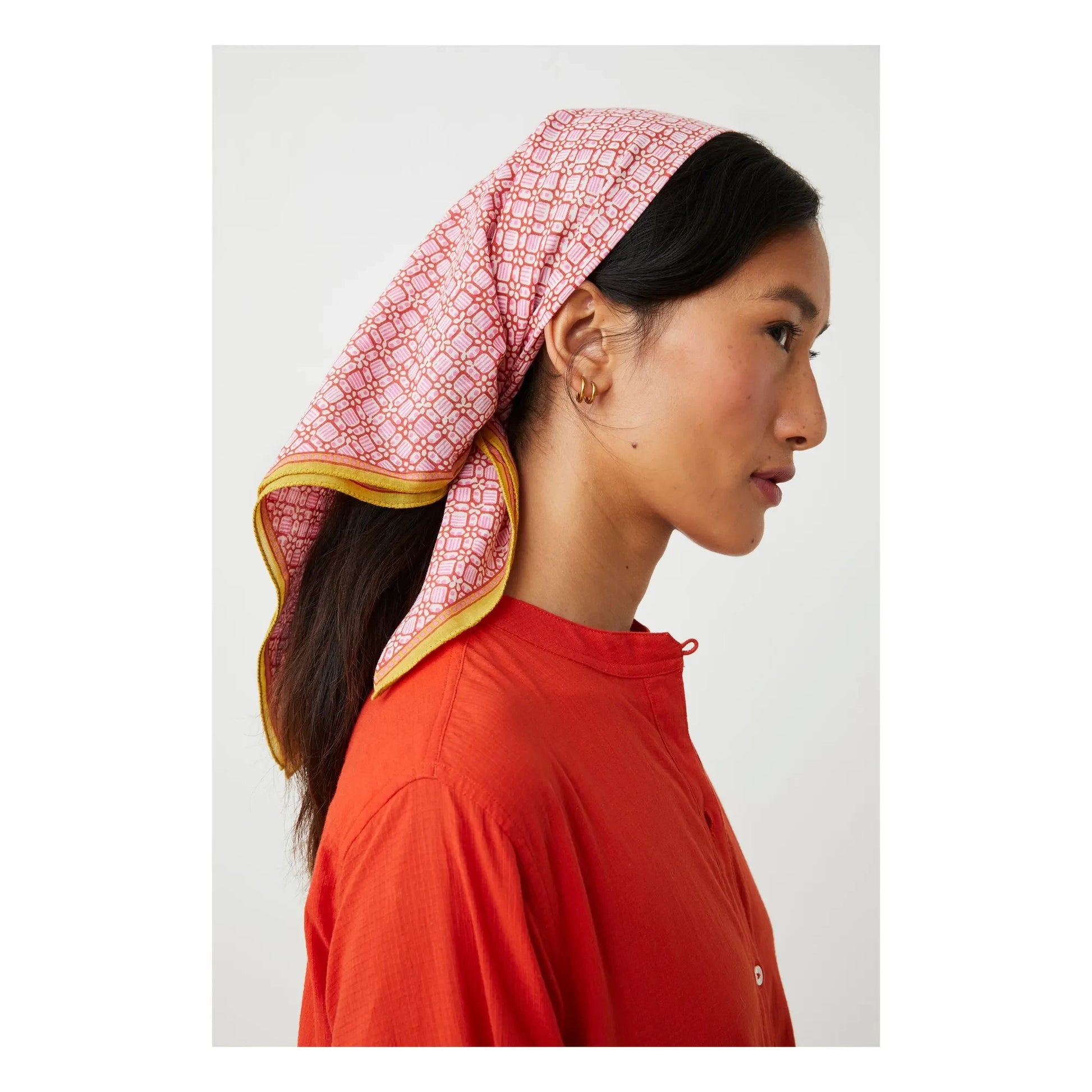 Moismont - Colette scarf N°816 Cotton | Pink
