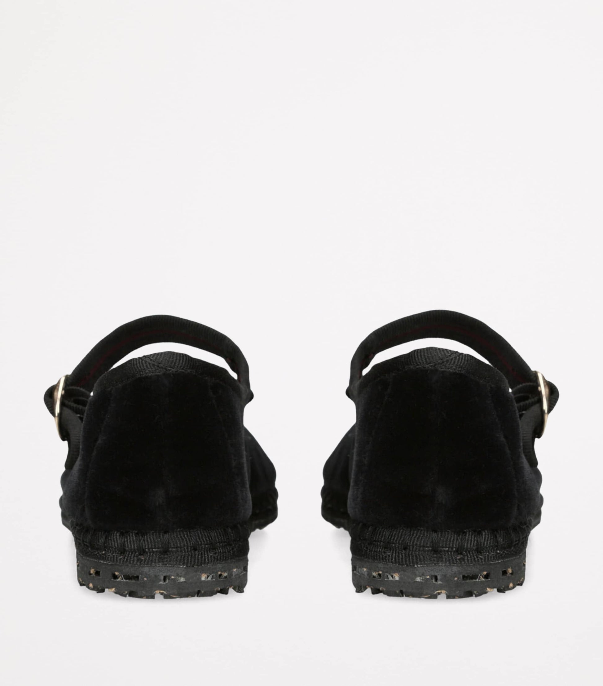Flabelus Black Velvet Antonia Mary Janes