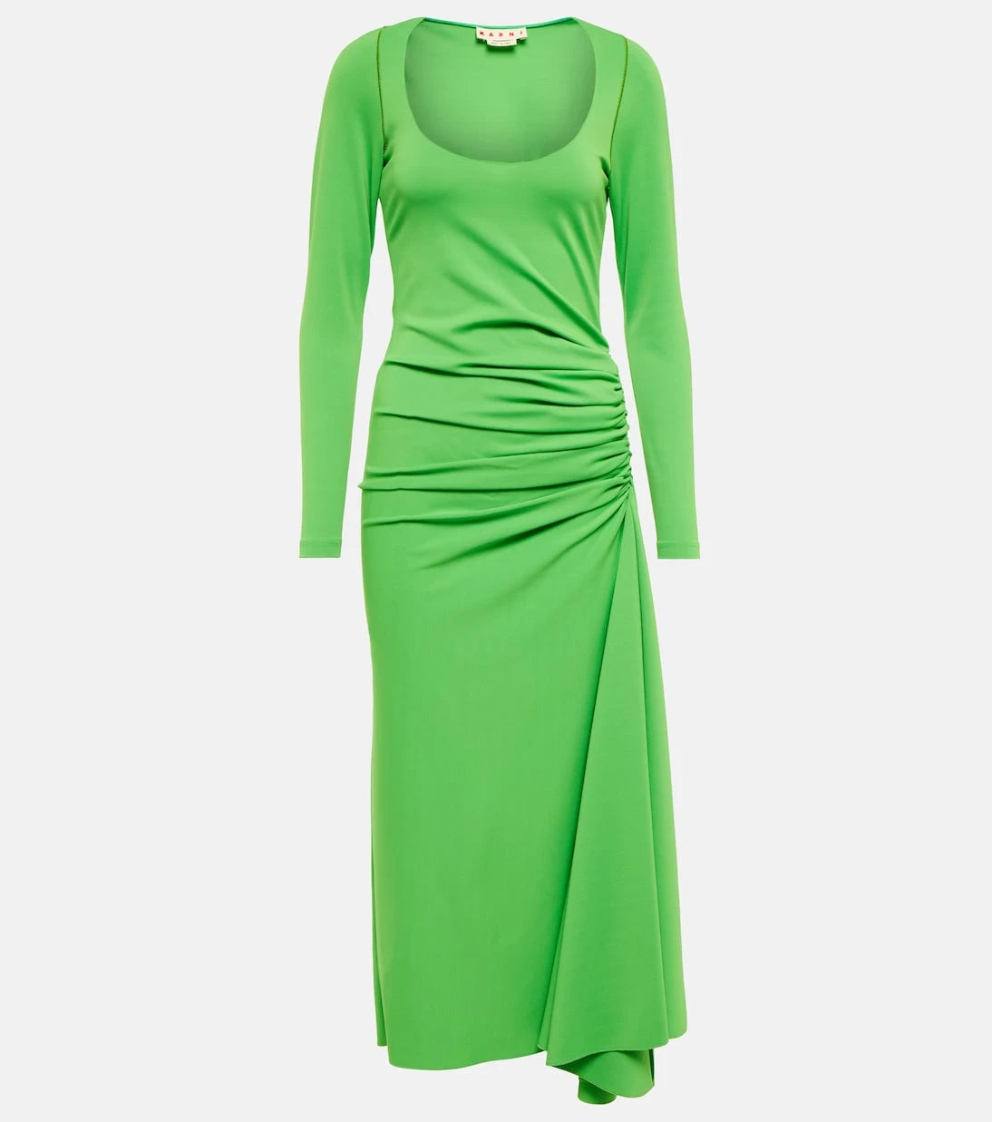 Marni - Ruched midi dress