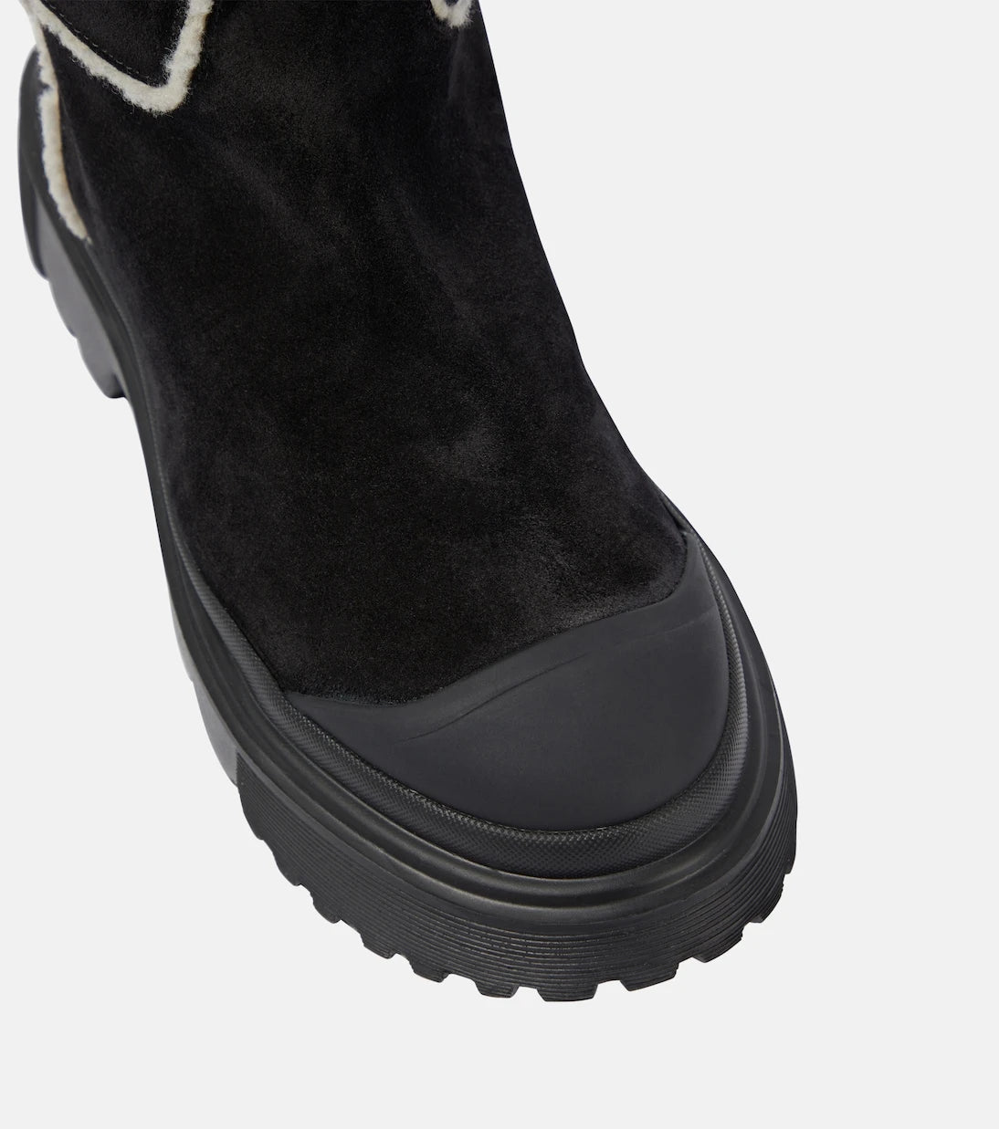 Hogan - H619 suede knee-high boots