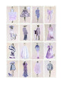 Cole & Son x Harrods Interior Design 175 Anniversary Edition Couture Carousel Wallpaper - Lavender Pearl