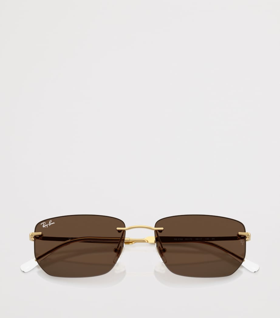 RB3768 Metal Irregular Sunglasses