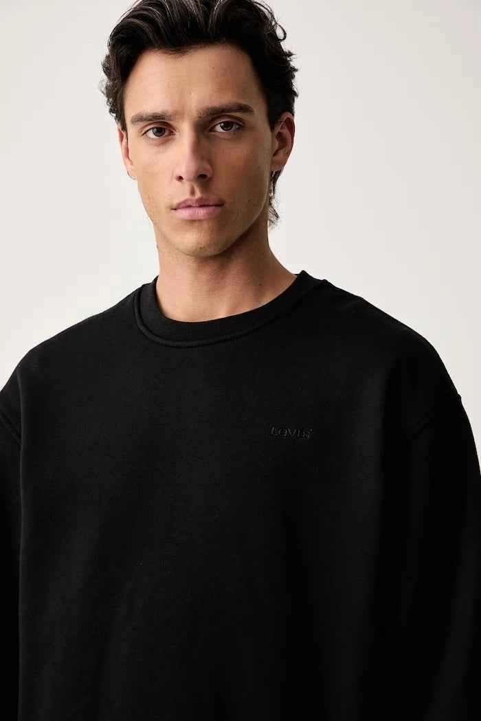 Levi's erkek pamuklu SWEATS CREW sweatshirt